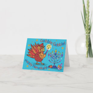 Carte pour le thanksgiving et le