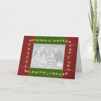 Carte pour les fêtes