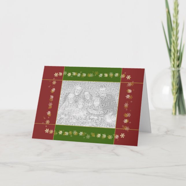 Carte pour les fêtes (Devant)