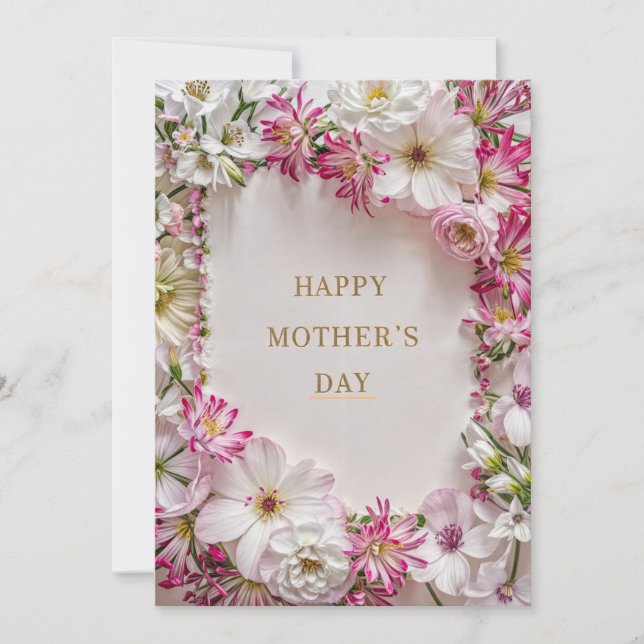 Carte pour maman  (Devant)