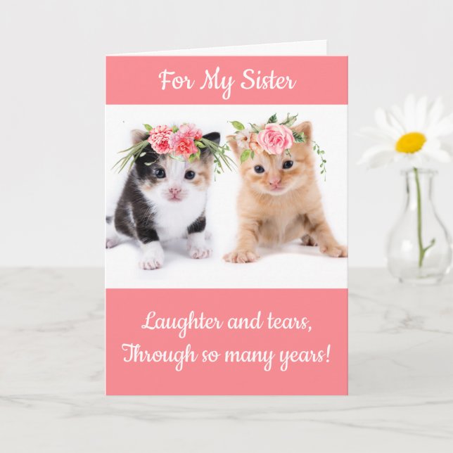 Carte Pour Mon Nouvel Anniversaire Soeur Mignonne (Petite plante)