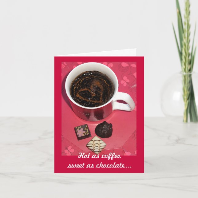 Carte pour notes à mon chéri (Devant)