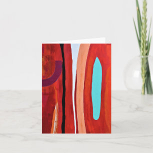 Carte pour notes blanc de flamme bleue