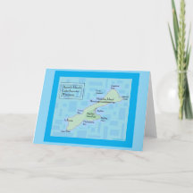 Carte pour notes blanc de Madeline Island 2025