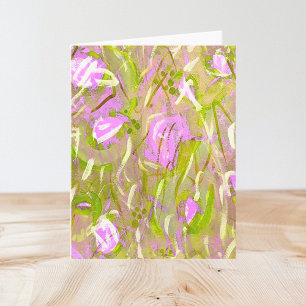 Carte pour notes blanc Toutes les occasions Art mo