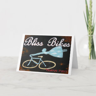 Carte pour notes Bliss Bikes