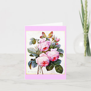 Carte pour notes-Botanicals-Pierre Joseph Redoute