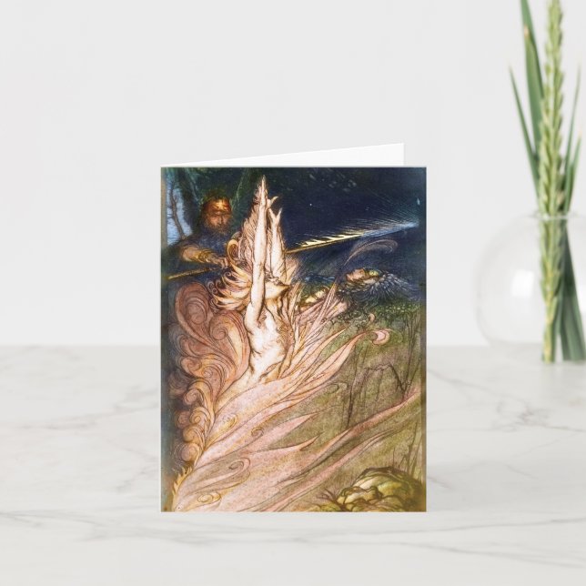 Carte pour notes Brunhilde (Devant)