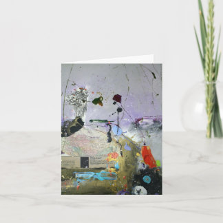 Carte pour notes céleste de série