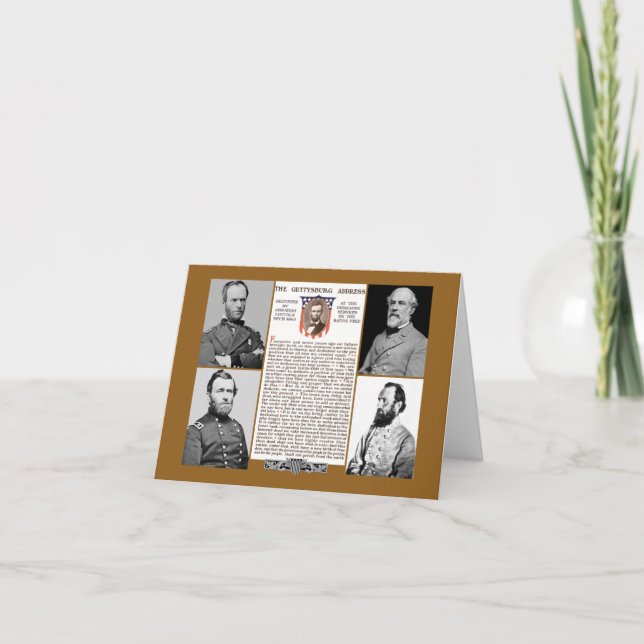 Carte pour notes d'adresse des Présidents Day (Devant)