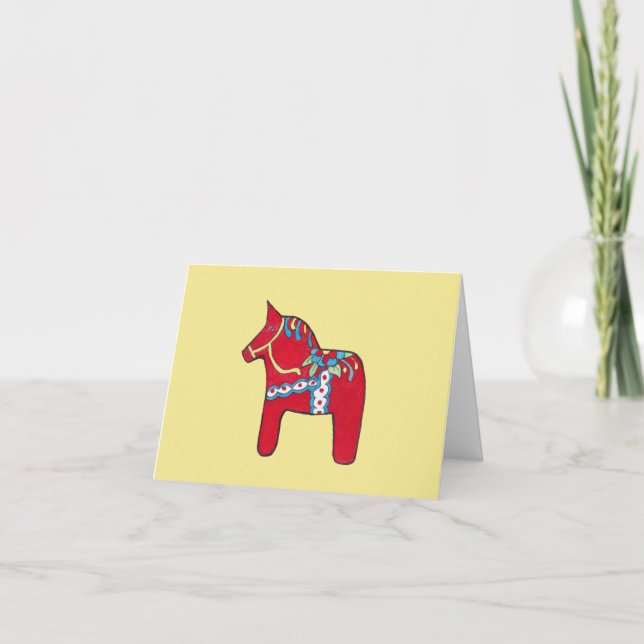 Carte pour notes Dala Horse Collecteurs (Devant)