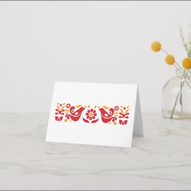 Carte pour notes d'amitié Pyrex Vintage (Recto)