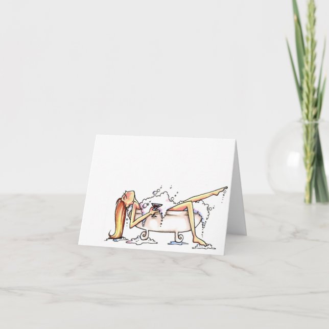 carte pour notes de beauté (Devant)
