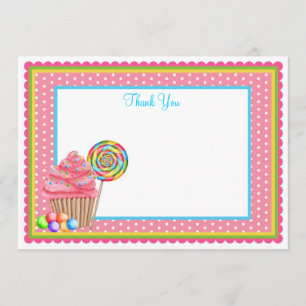 Carte pour notes de Candy Flat