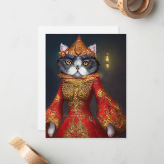Carte pour notes de chats d'Imaginaire #SA4