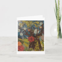 Carte pour notes de collage