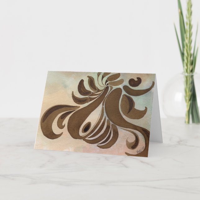 Carte pour notes de critère de homard (Devant)