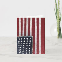 Carte pour notes de drapeau en bois plié