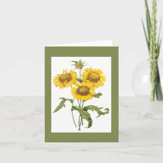 Carte pour notes de fleurs blanches Redoute