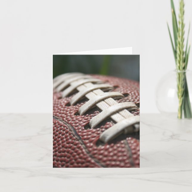 Carte pour notes de football couleur complète (Devant)