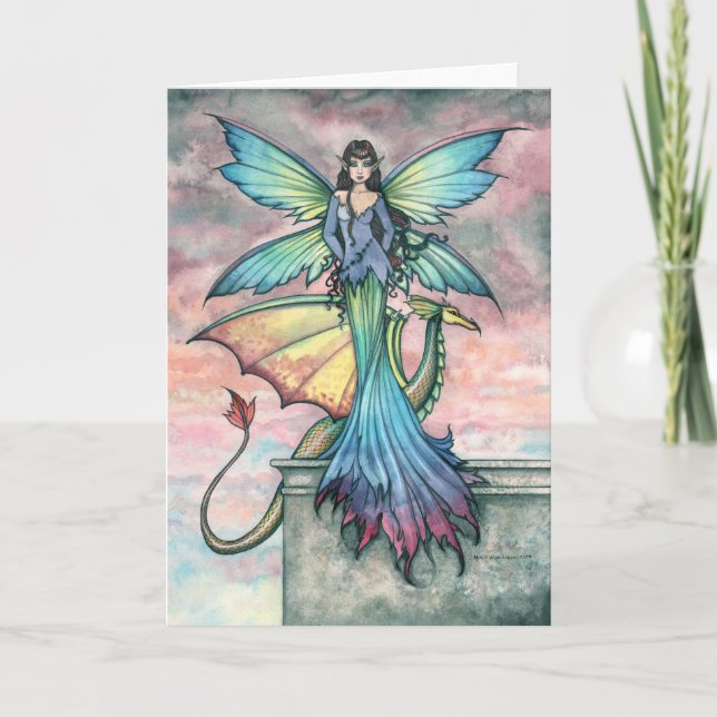 Carte pour notes de la carte mystique Dragon Fairy (Devant)