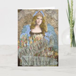 Carte pour notes de la nature