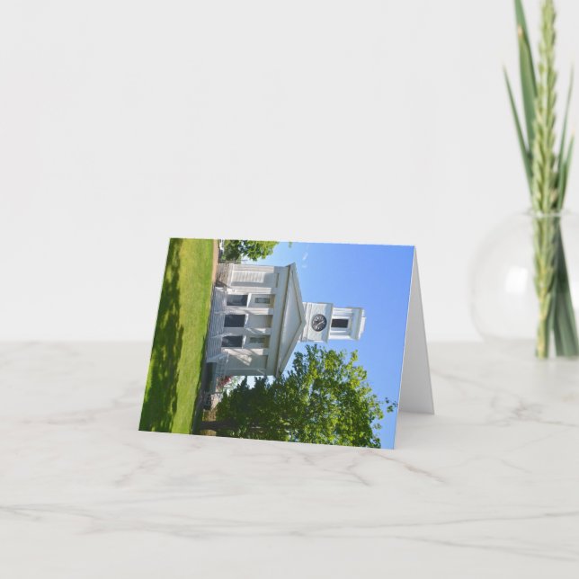 Carte pour notes de l'Église congrégationnelle (Devant)