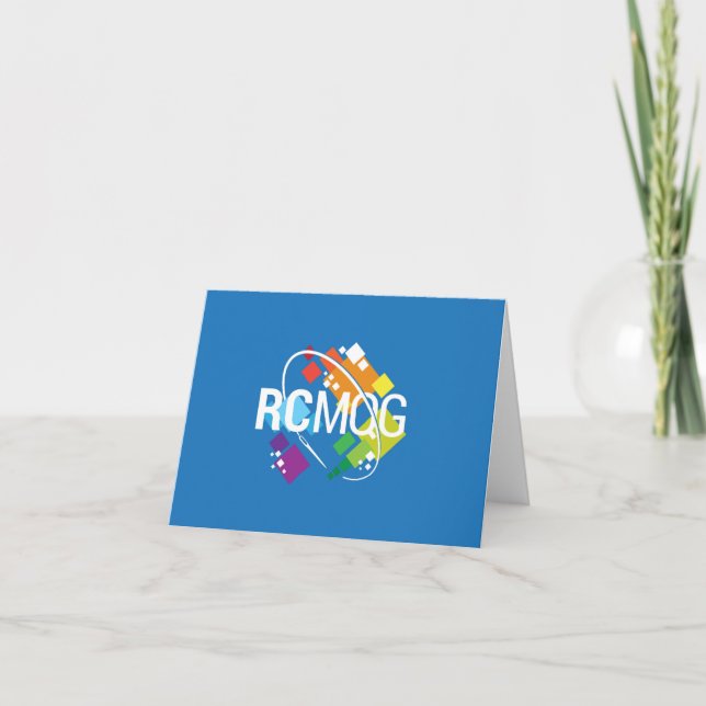 Carte pour notes de logos de Rocket City Modern Qu (Devant)