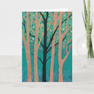 Carte pour notes de Madrona Tree