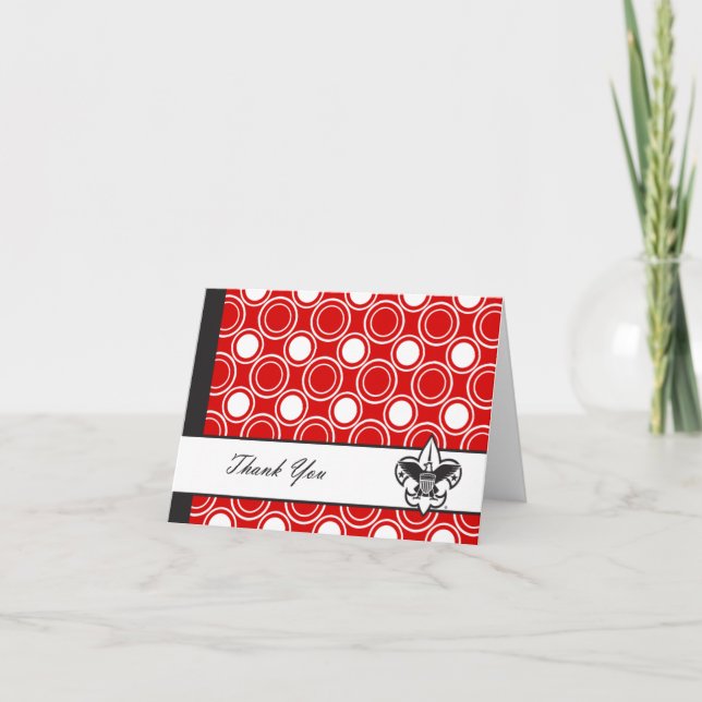 Carte pour notes de Merci (Devant)