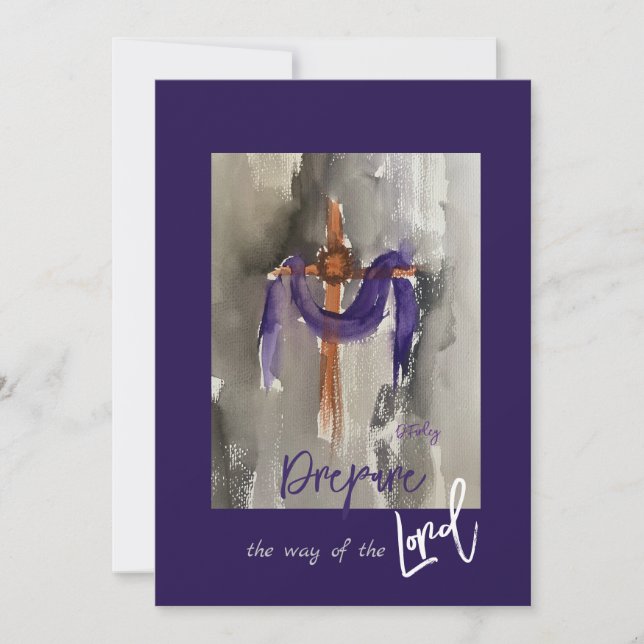 Carte pour notes de Pâques Hallelujah (Devant)