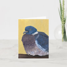 Carte pour notes de pigeon