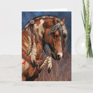 Carte pour notes de poney de guerre