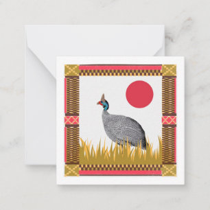 Carte pour notes de style carte postale de la sauv