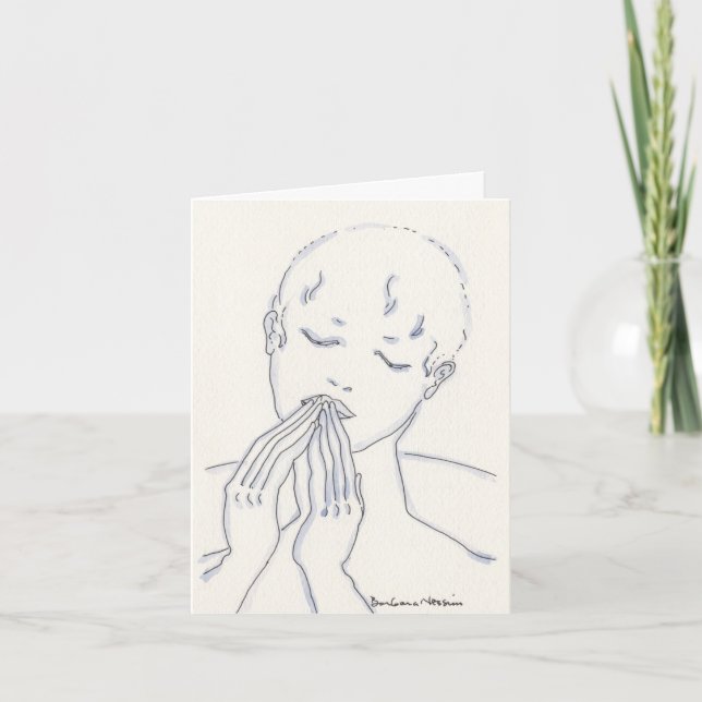 Carte pour notes de sympathie (Devant)