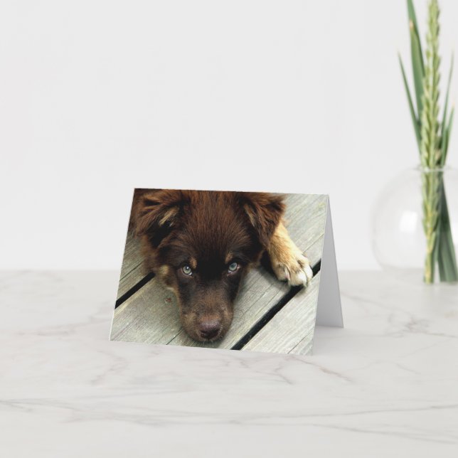 Carte pour notes de type (Devant)