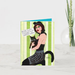 Carte pour notes-DERRIÈRE CHAQUE ANIMAL FAMILIER