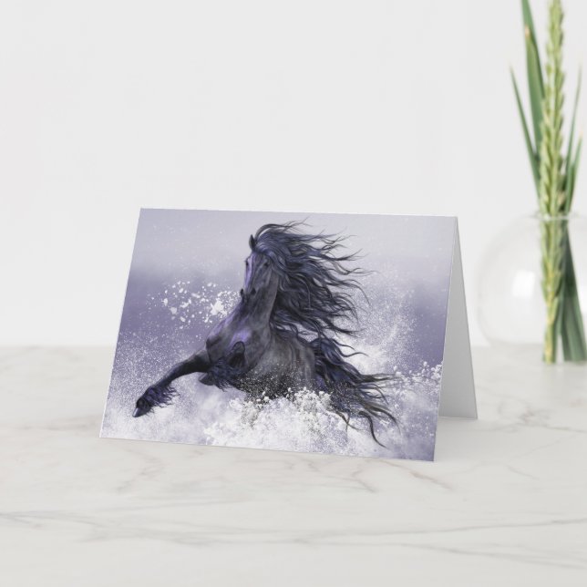 Carte pour notes d'hiver (Devant)