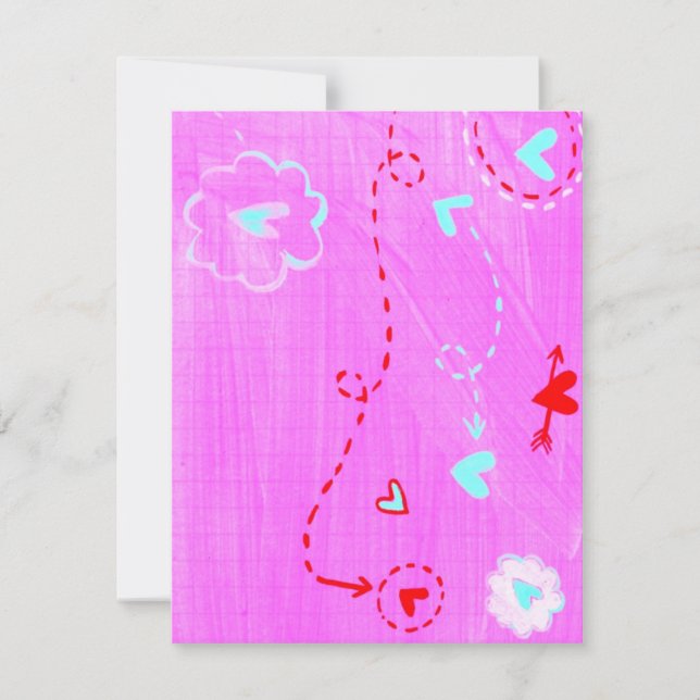 carte pour notes doux (Devant)