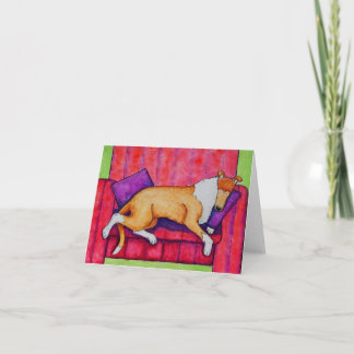 Carte pour notes du petit somme 4x6 de Smoothie