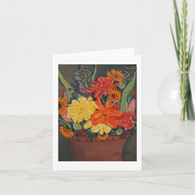 Carte pour notes d'URL d'automne (Devant)