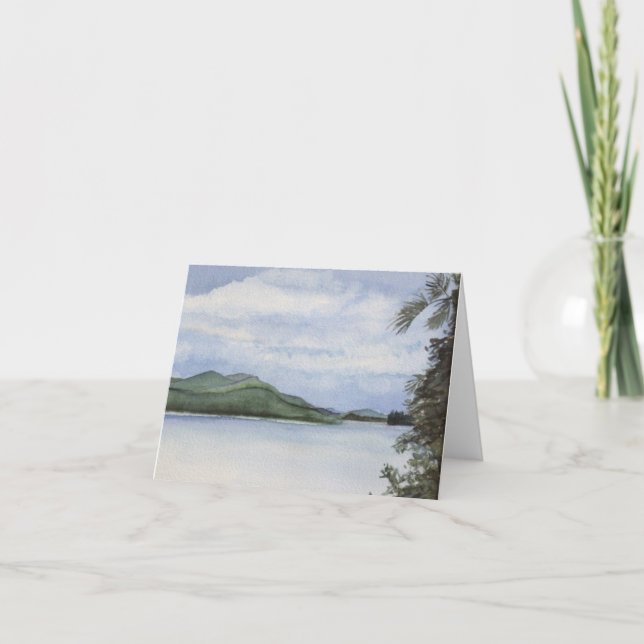 Carte pour notes Eagle Island (Devant)