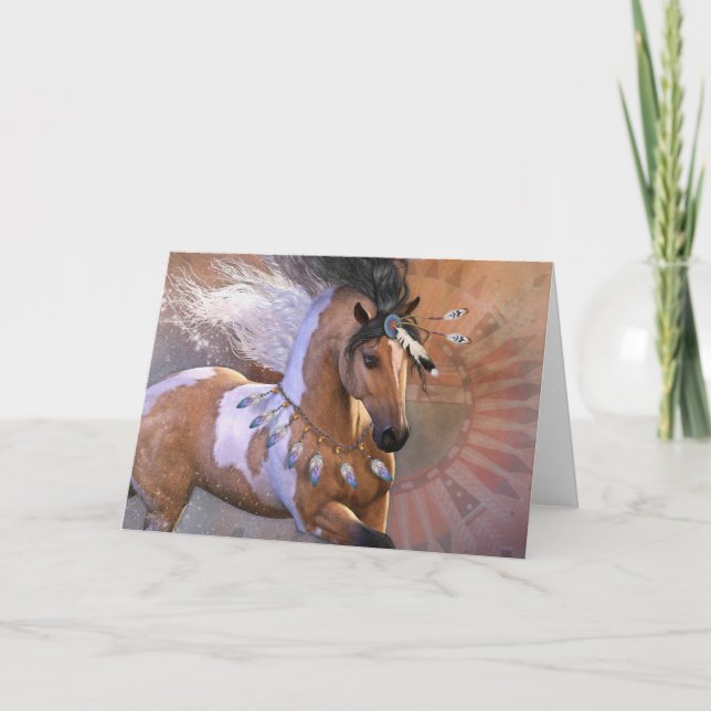 Carte pour notes en plumes d'or (Devant)