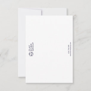 CARTE POUR NOTES FRG avec enveloppe, 3,5 pouces x