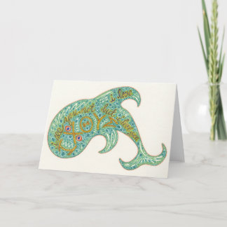 Carte pour notes ICHTHYS