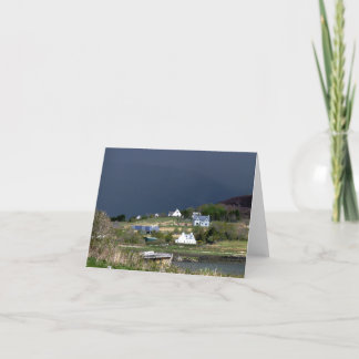 Carte pour notes : Île de Skye, Ecosse