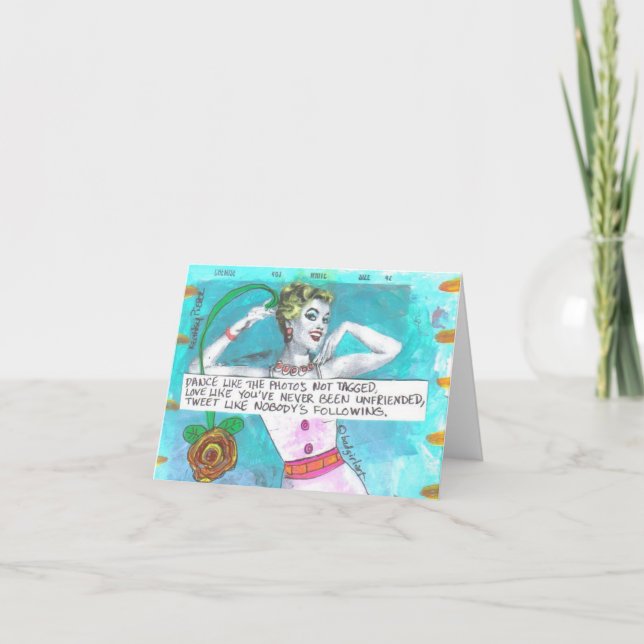 CARTE POUR NOTES - l'AMOUR COMME VOUS N'ONT JAMAIS (Devant)