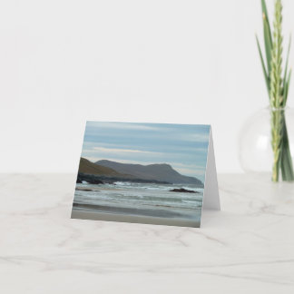 Carte pour notes : Paysage marin écossais