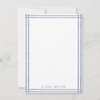 Carte pour notes personnalisé en bande