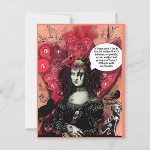 Carte pour notes plat